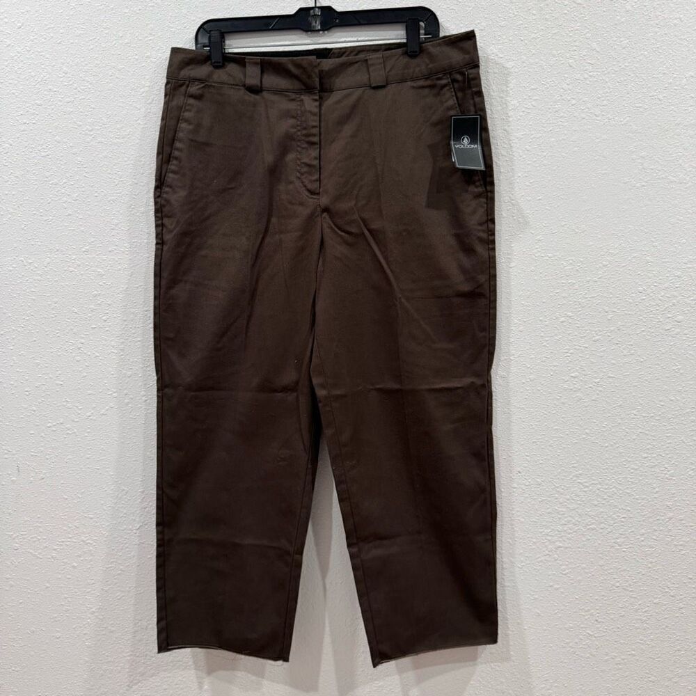 Volcom whawhat chino pants size 31 color‎ espresso